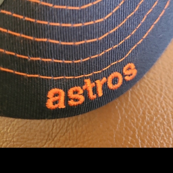 New Era HOUSTON Astros Baseball Hat. ADULT Small/Med. - Picture 3 of 12